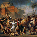 Sabine che arrestano il combattimento tra Romani e Sabini